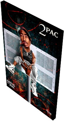 Above The Rim Pain Canvas product image (2)