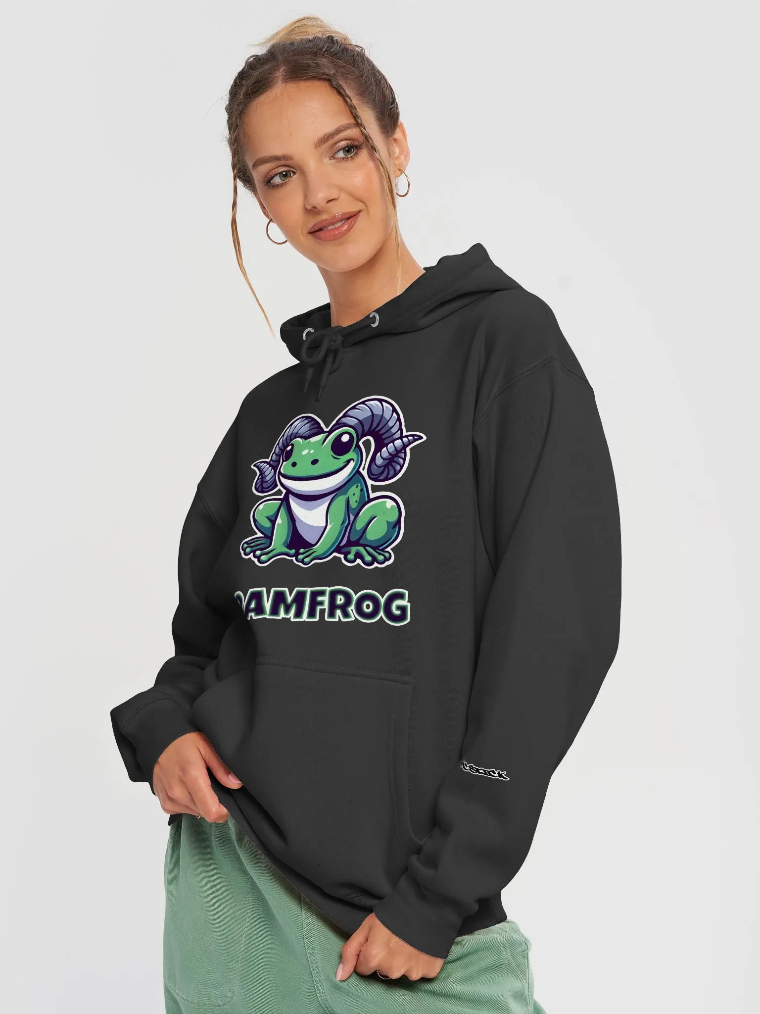 Ramfrog Hoodie Black product image (3)