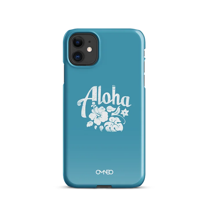 Blue Aloha Snap Case for iPhone® product image (2)