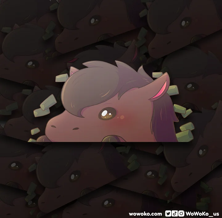 Zodiac Horse - Peeker product image (1)