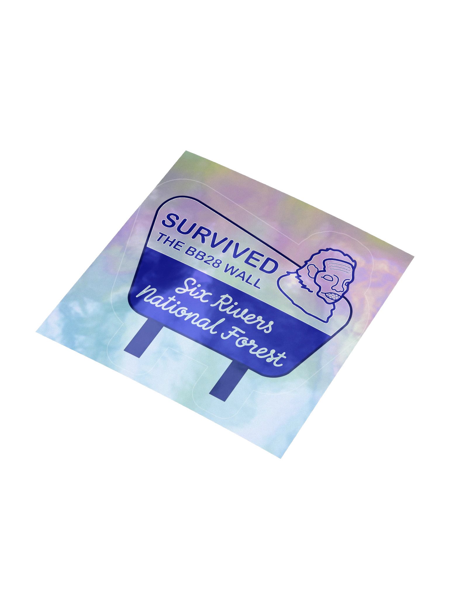 Wall Comp 28 Holographic Sticker product image (3)