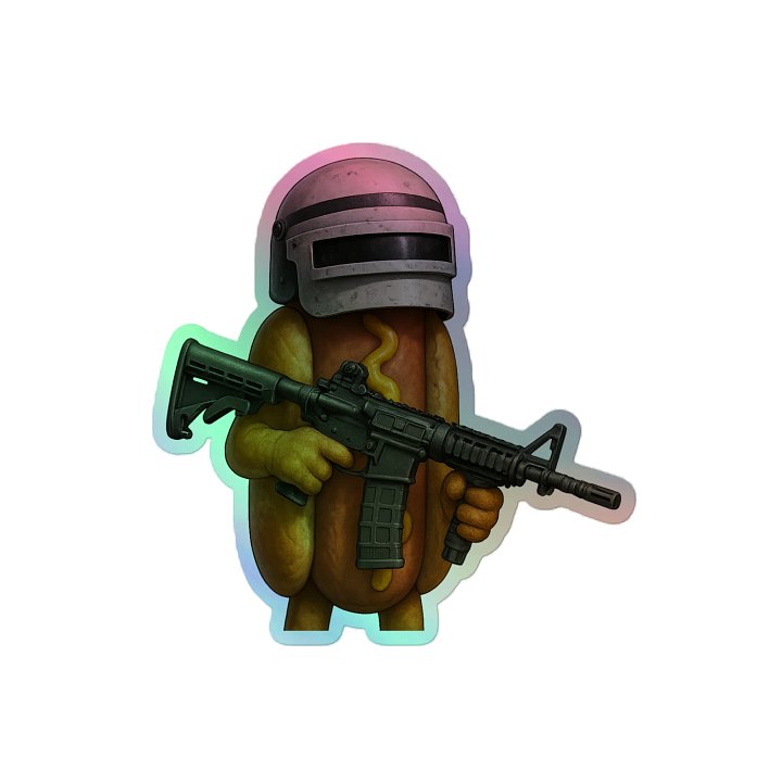 HD Hallway Frank Holographic Sticker product image (2)