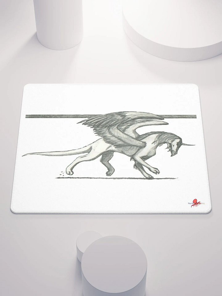 Feathered Wing Dragon Mouse Pad product image (1)