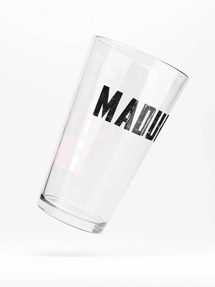 Maduro "feels like sin" pint glass 16 oz product image (2)