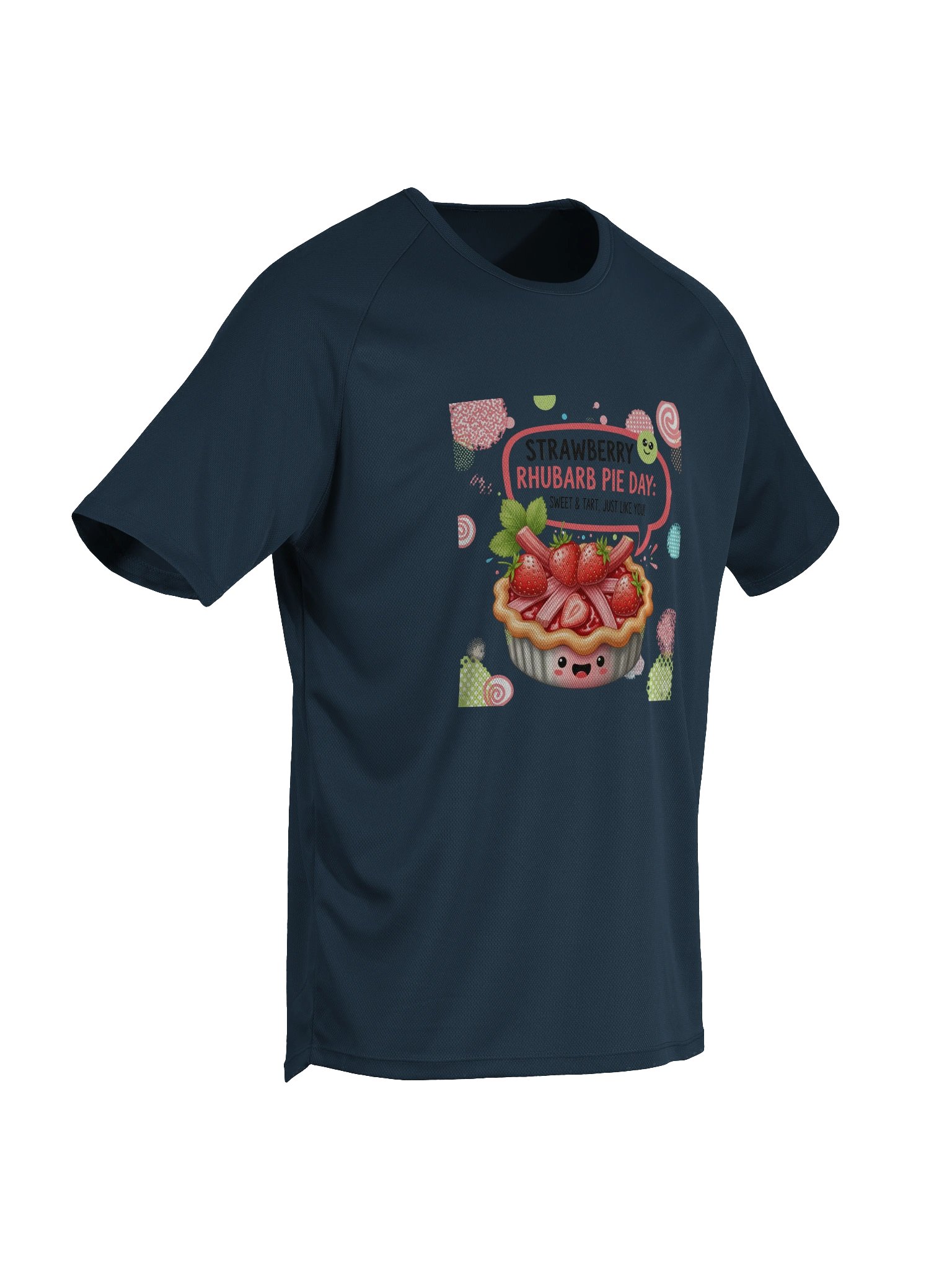 Happy Strawberry Rhubarb Pie Day Sports Jersey product image (33)