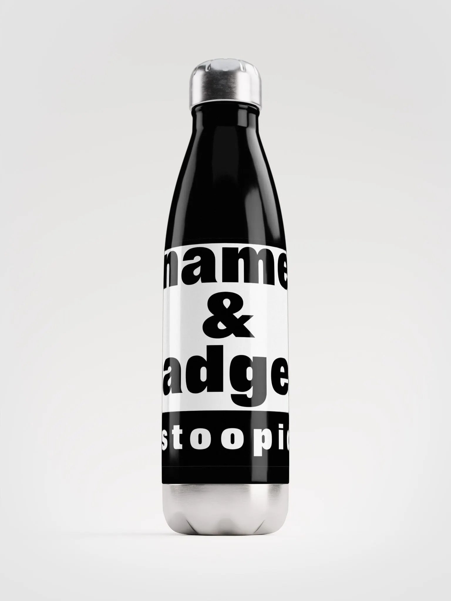 NAME AND BADGE# STOOPID product image (2)
