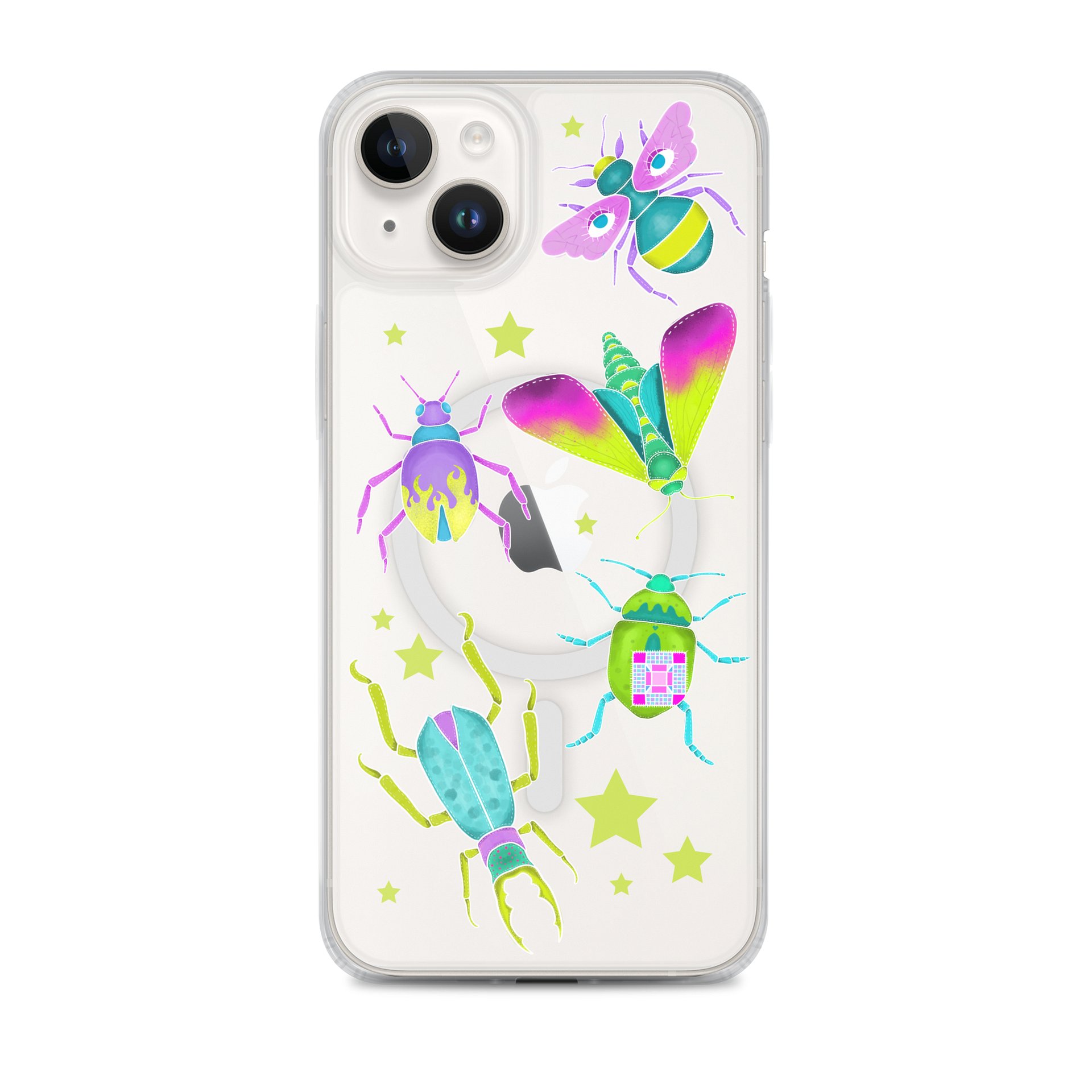 Celestial Neon Bugs MagSafe iPhone Case product image (1)