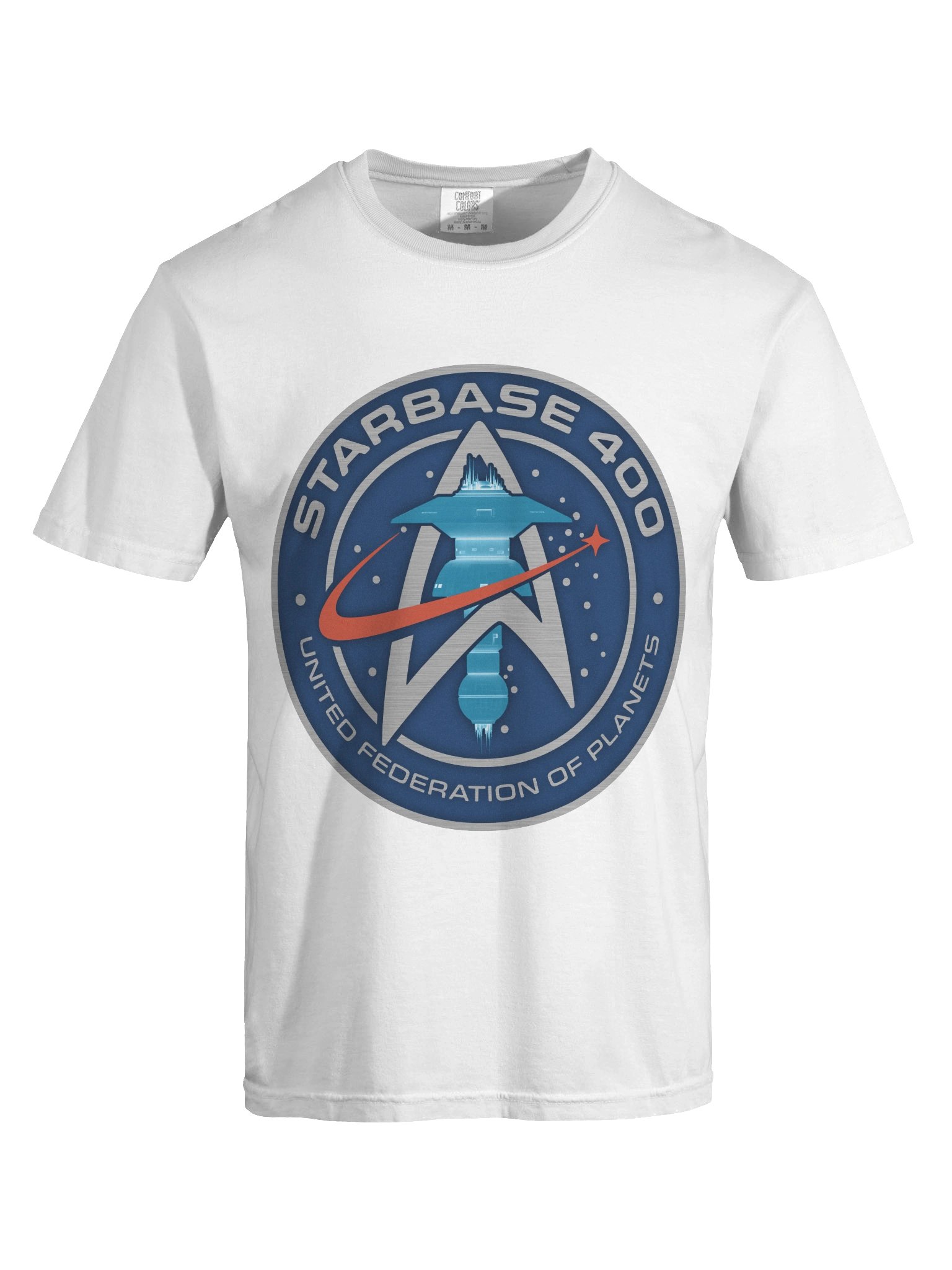 SB400 Emblem White Tee product image (7)