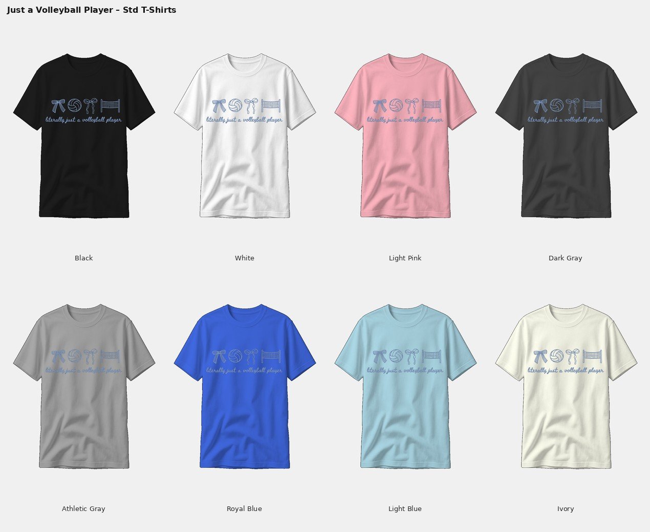 Just a volleyball player Tee product image (2)