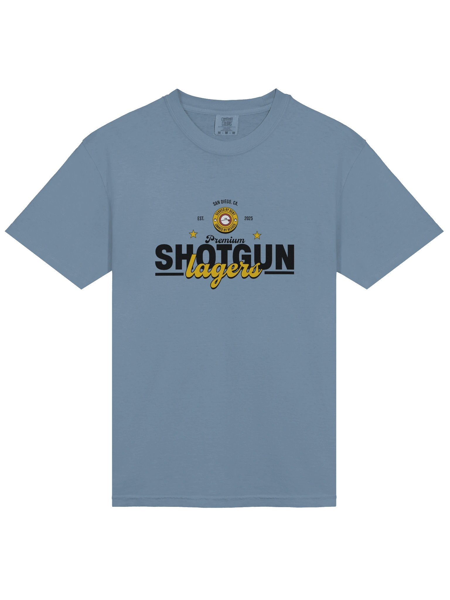 Shotgun Lagers served by DENT T-Shirt product image (3)