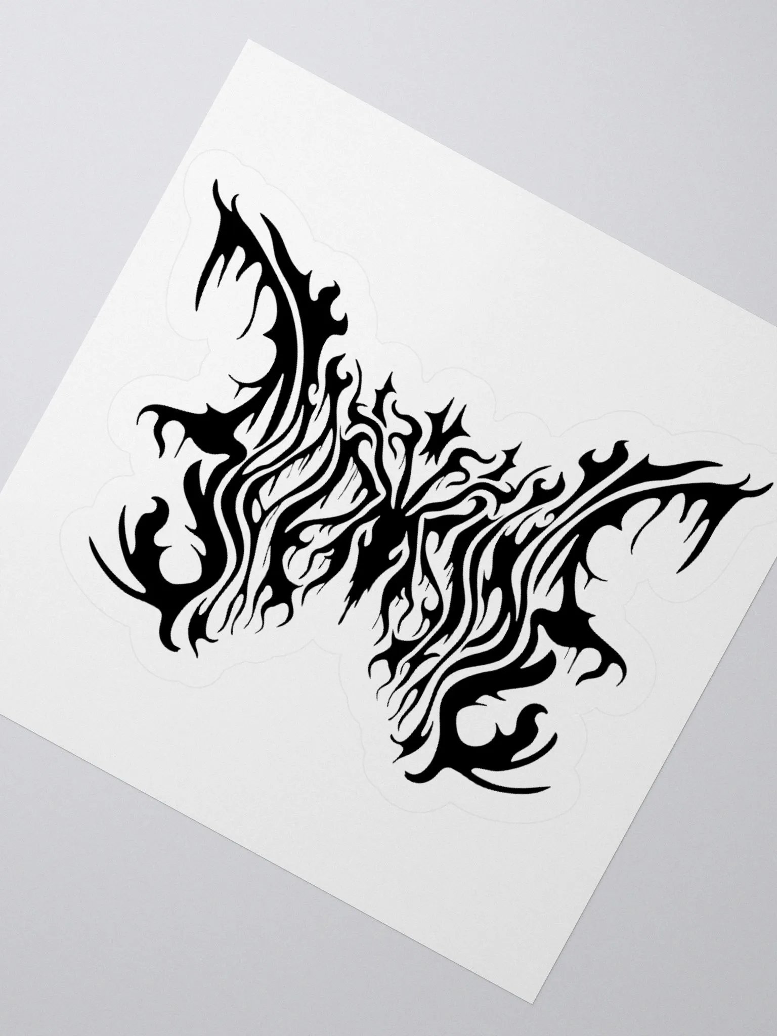 METAL DROP (BLACK STICKER) product image (1)