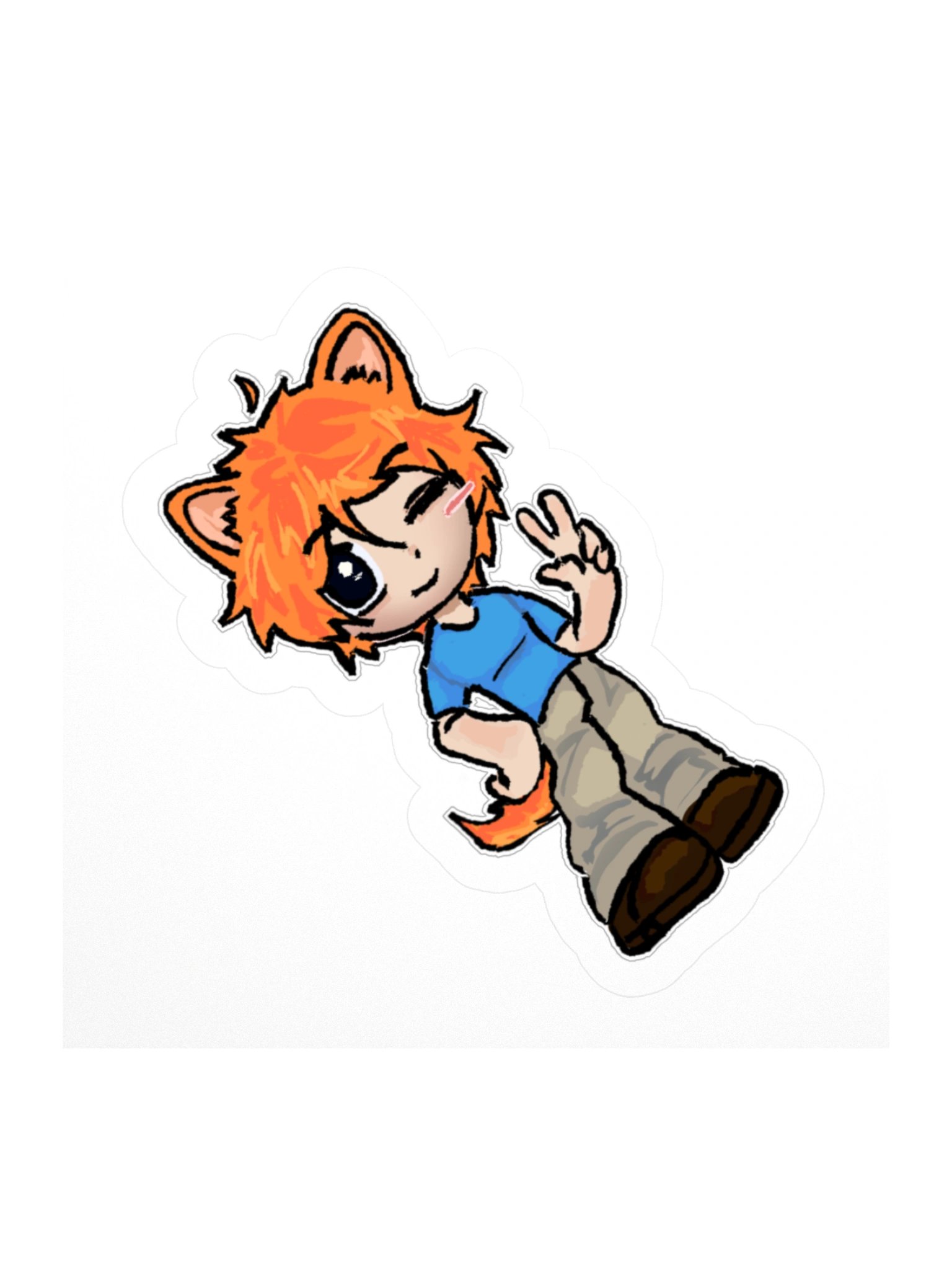 Kawaii Slyrite Sticker product image (1)