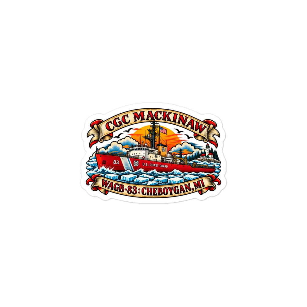 The Mackinaw Sticker product image (1)