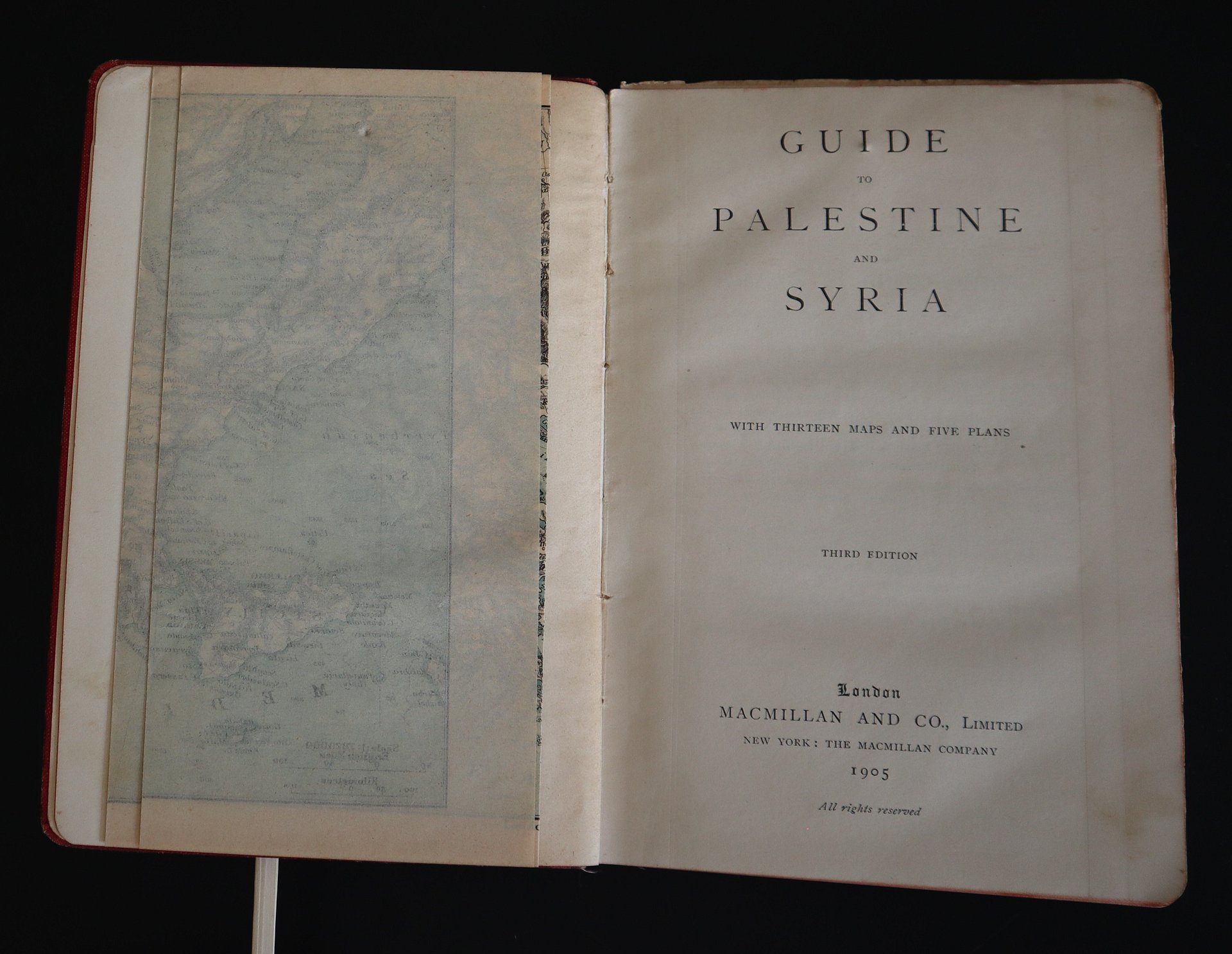 دليل فلسطين وسوريا 1912 باللغة الانكليزية product image (2)