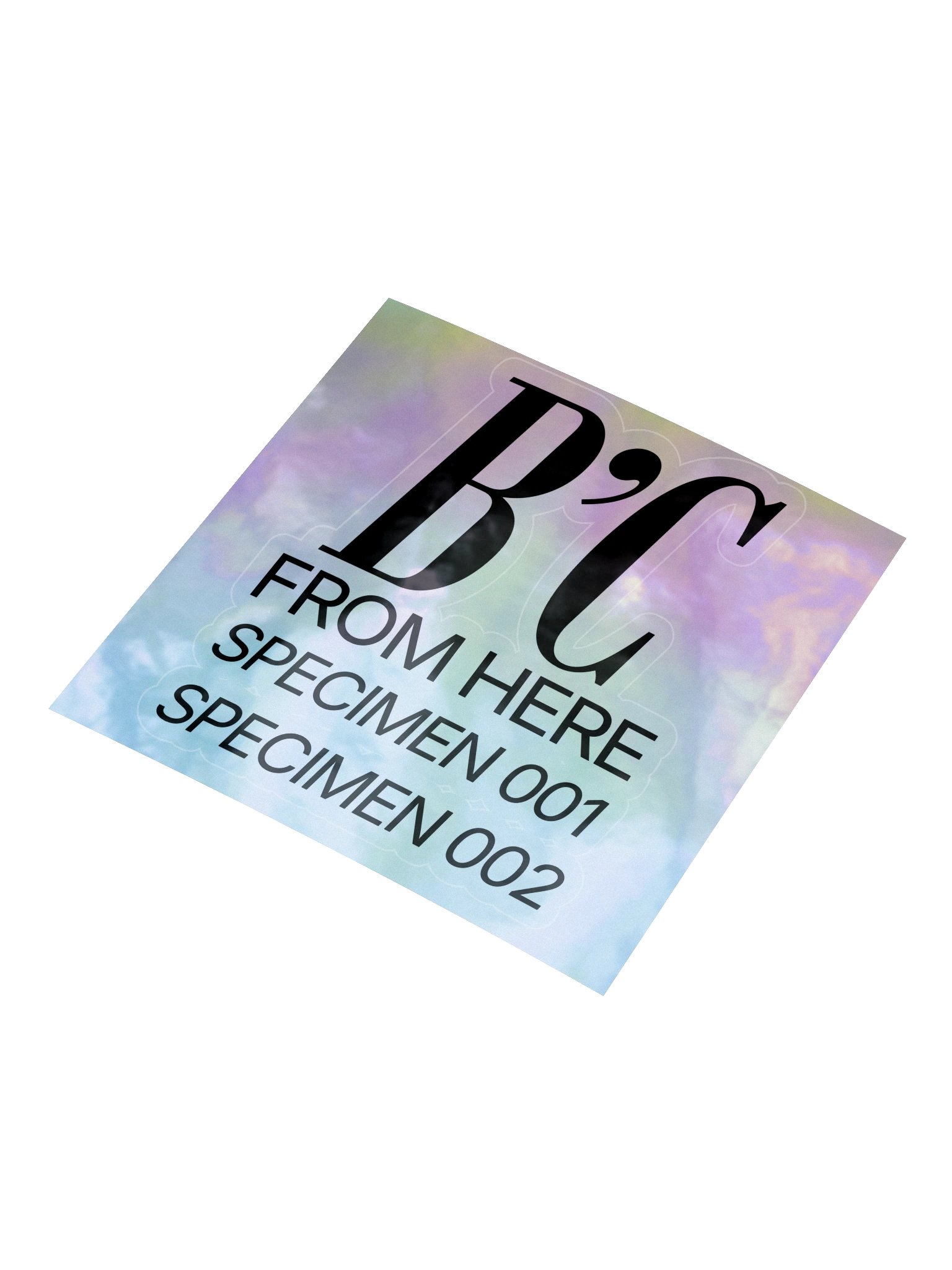 Specimen // Stickers product image (3)