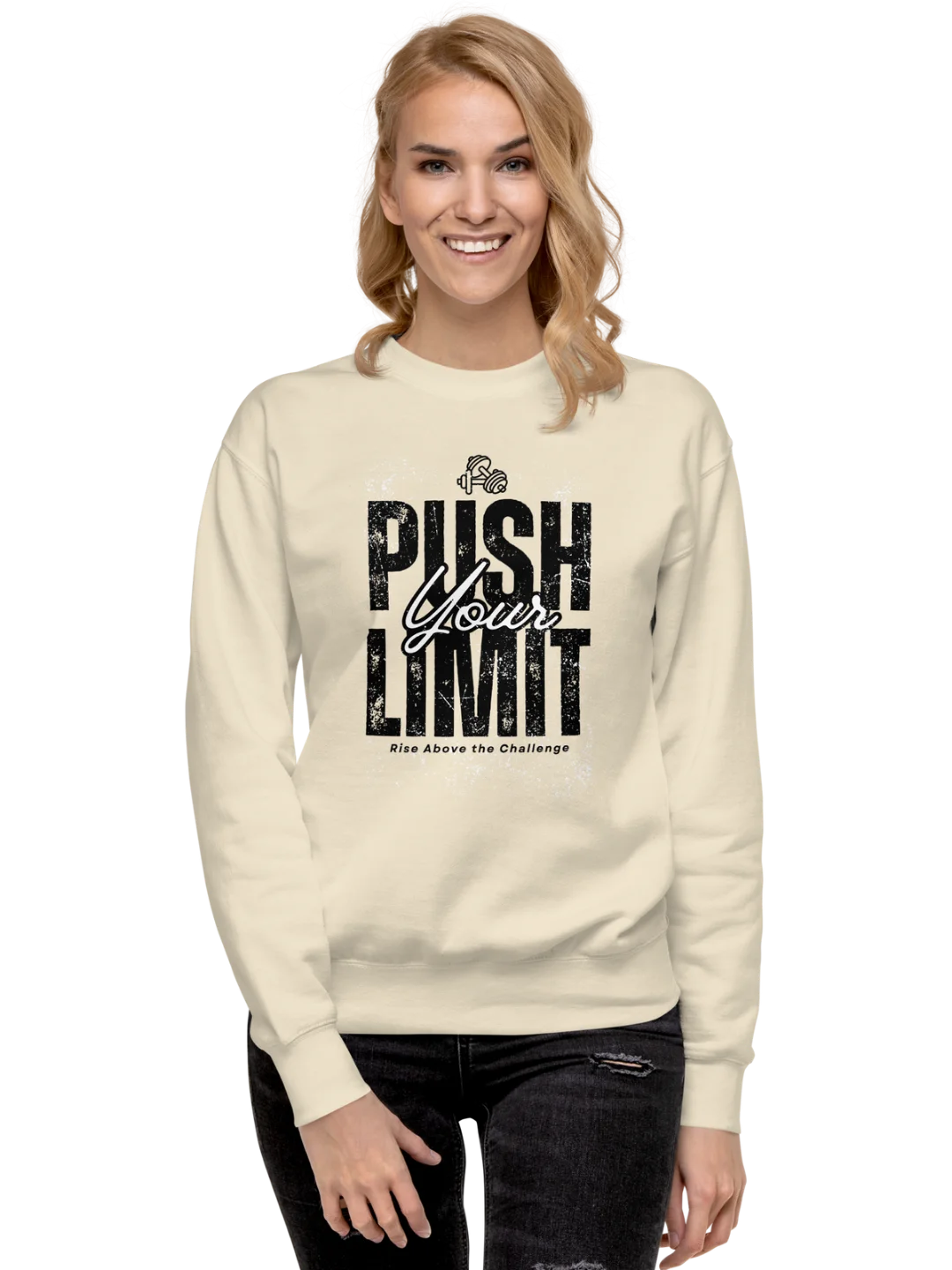 PUSH YOUR LIMIT — Rise Above Sweatshirt product image (2)