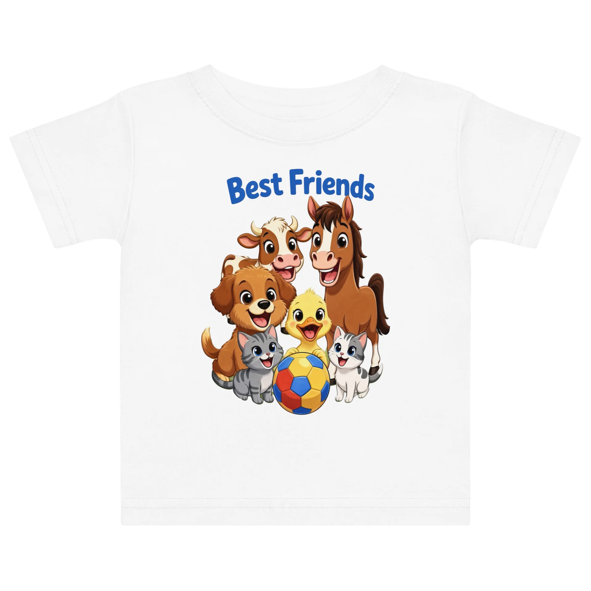 Sing A Rhyme Time Animal Park Baby Tee product image (1)
