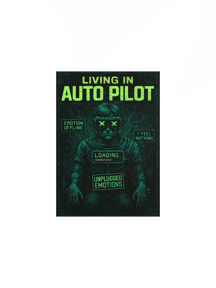 Living in Auto Pilot Poster product image (4)
