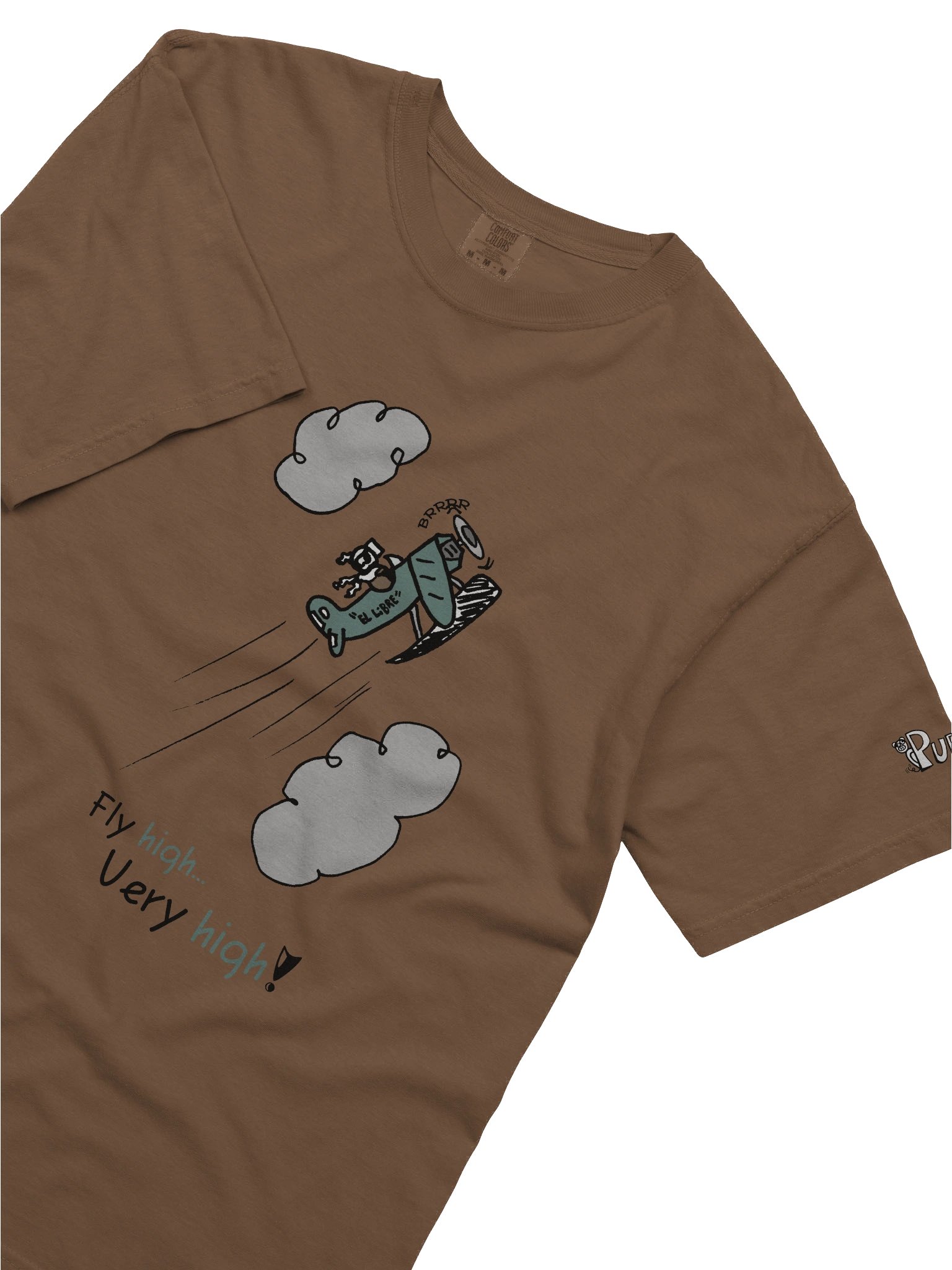 'Fly High' Pupsies! Heavyweight T-Shirt product image (5)