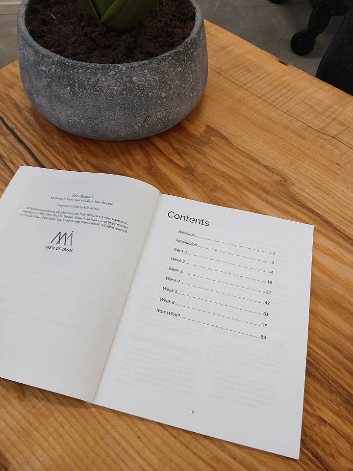 Faith Restored: A Six-Week Devotional to Know God and Know Your Purpose (Paperback Workbook) product image (2)