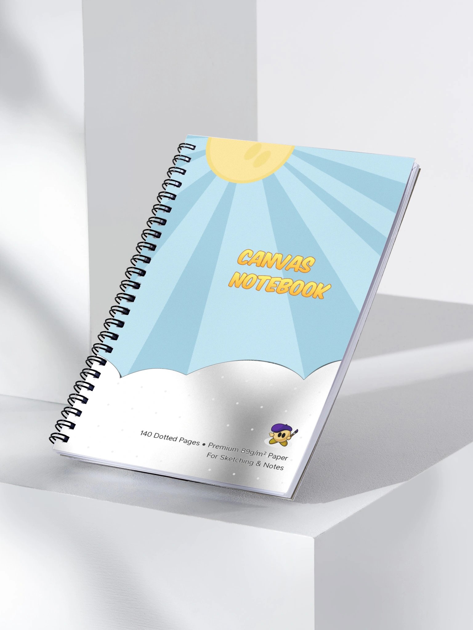 Sunrise Canvas Notebook product image (3)