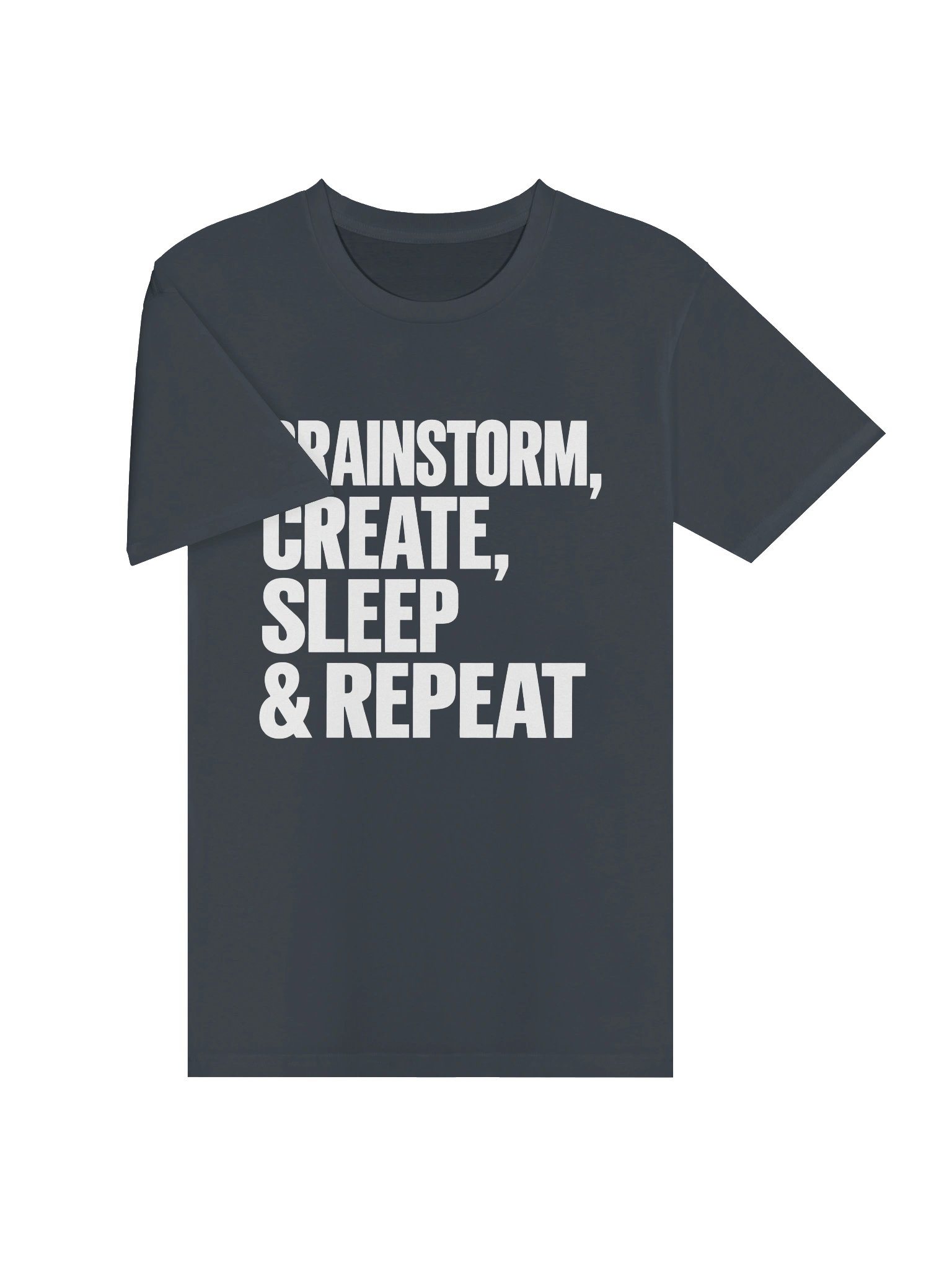 Brainstorm, Create, Sleep & Repeat Tee product image (3)