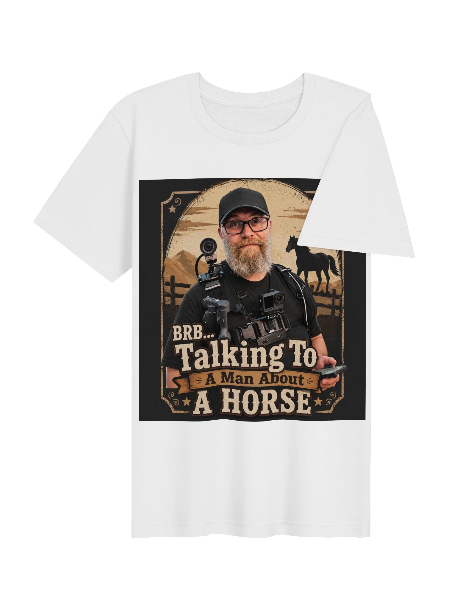 BRB... Talking To A Man About A Horse T-Shirt product image (10)
