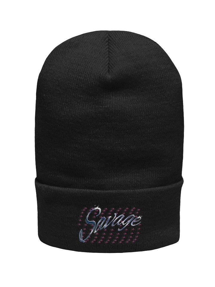 Eye-Catching Designer Beanie with Savagely Chic Embroidery product image (1)