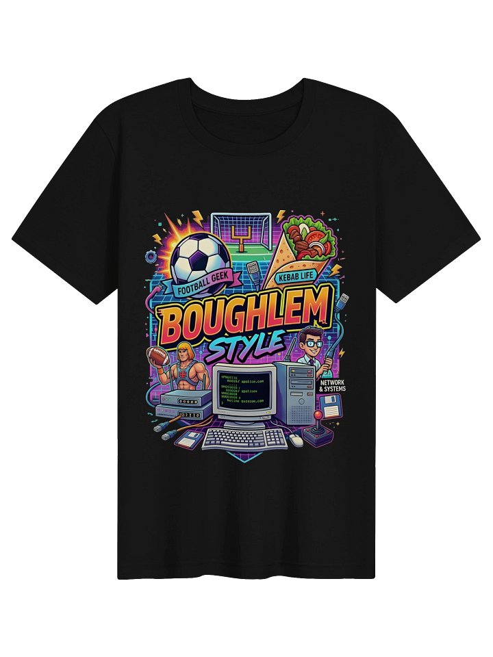 T-Shirt Streetwear Premium BOUGHLEM – Style Urbain Oversize Homme | MAISON 410 product image (1)