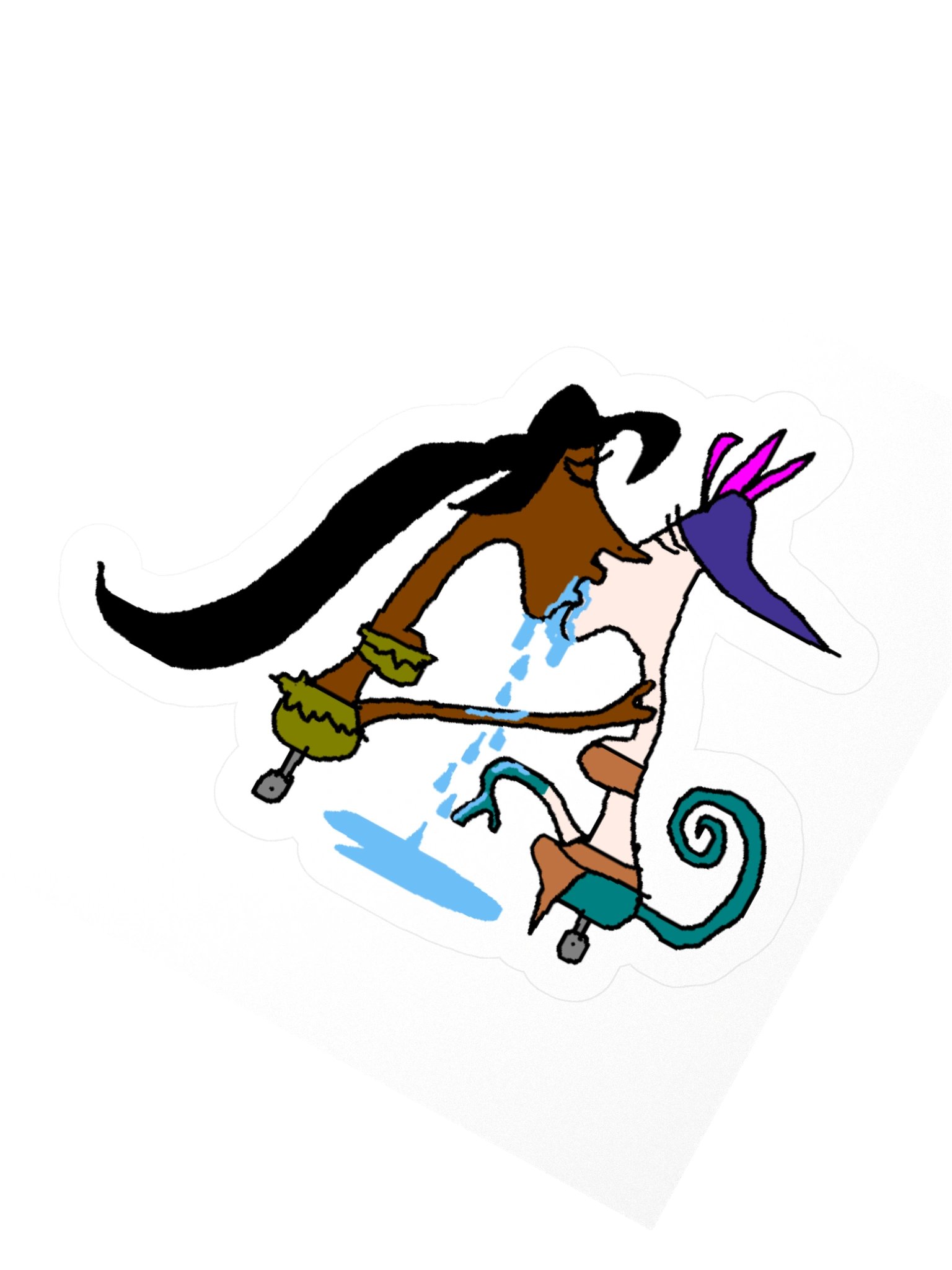 Nidalee x Neeko sticker product image (4)