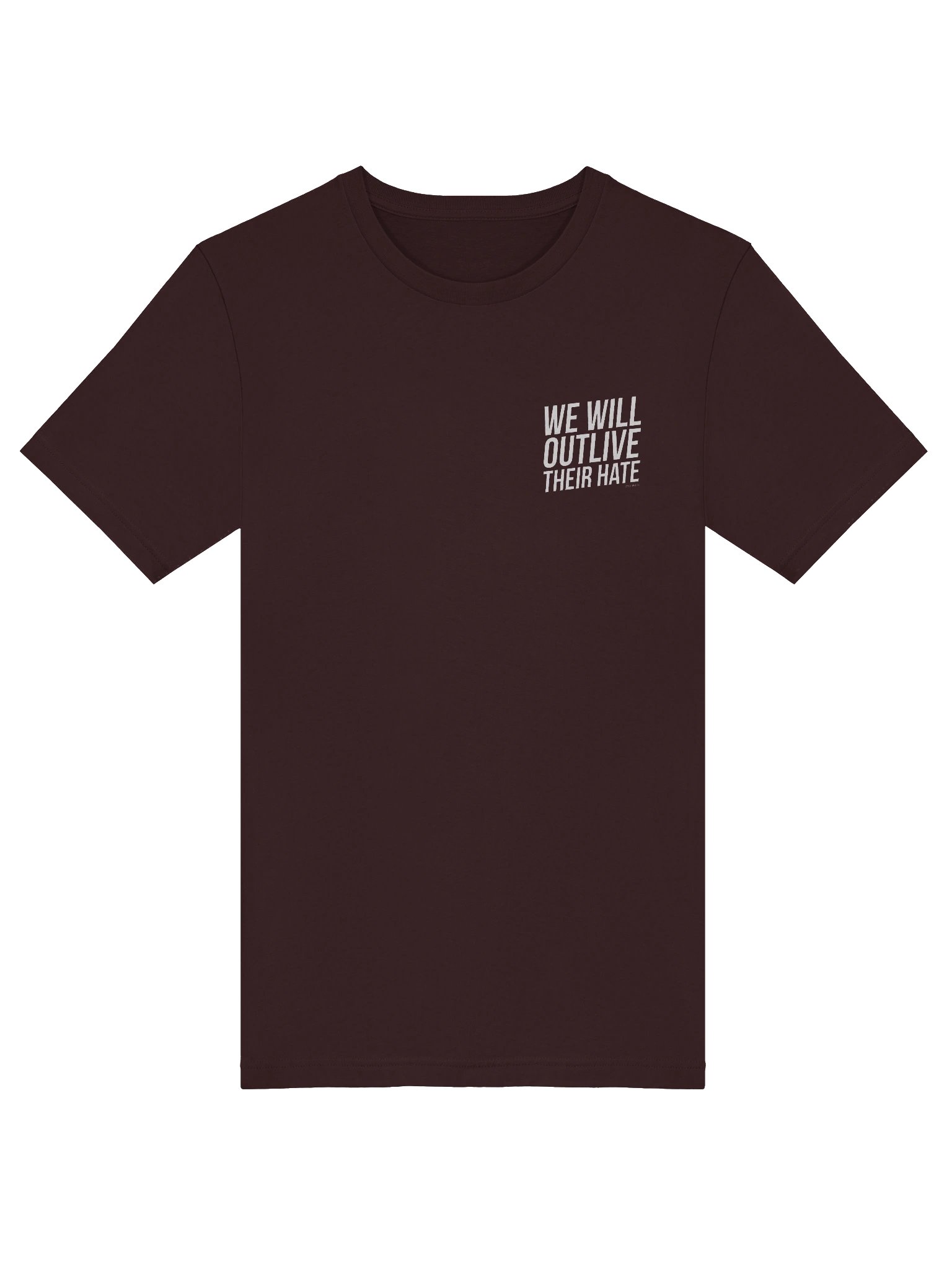 FUTILE DEVICE: WE WILL OUTLIVE THEIR HATE (FRONT AND BACK TEE) product image (37)