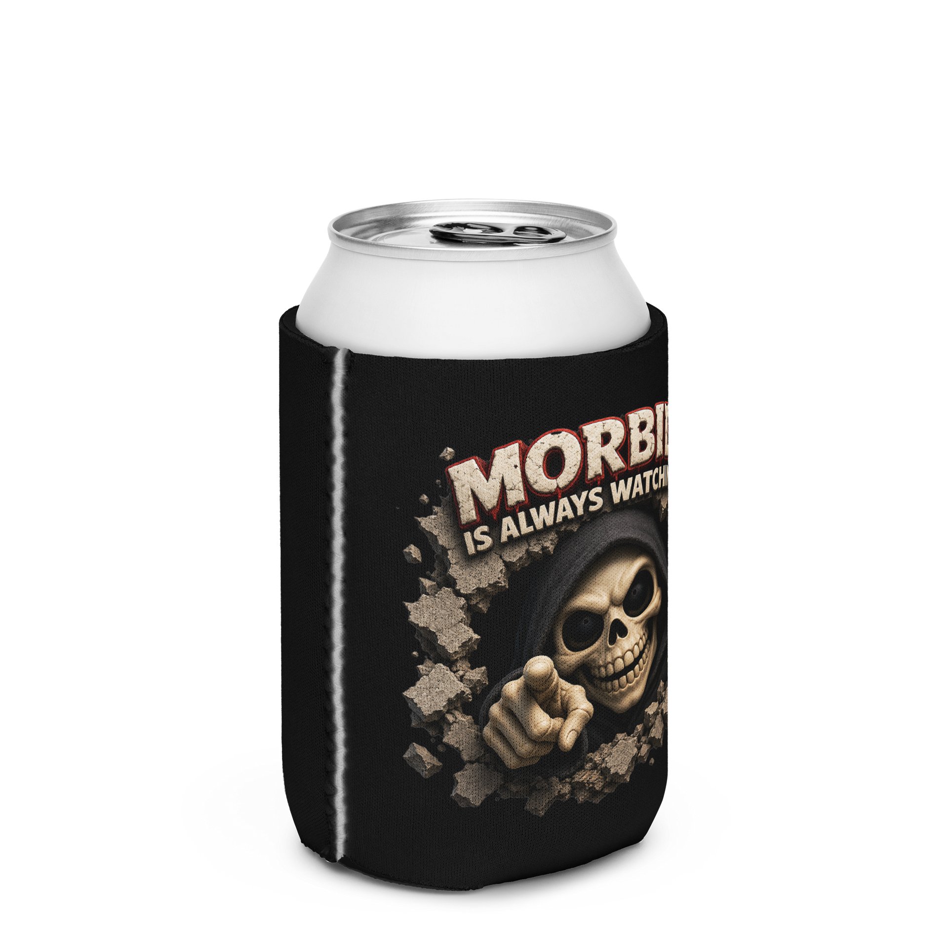 ''Morbid is Always Watching 2.0'' Coozie Can Cooler product image (2)