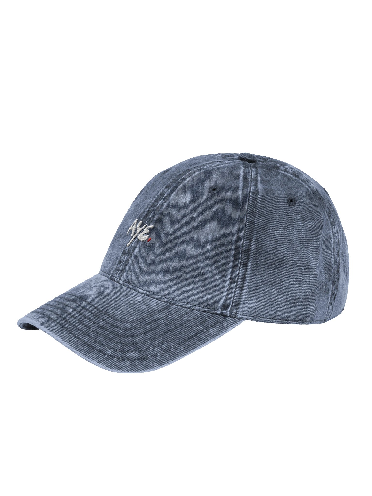 The "Aye" Washed Out Dad Cap product image (4)