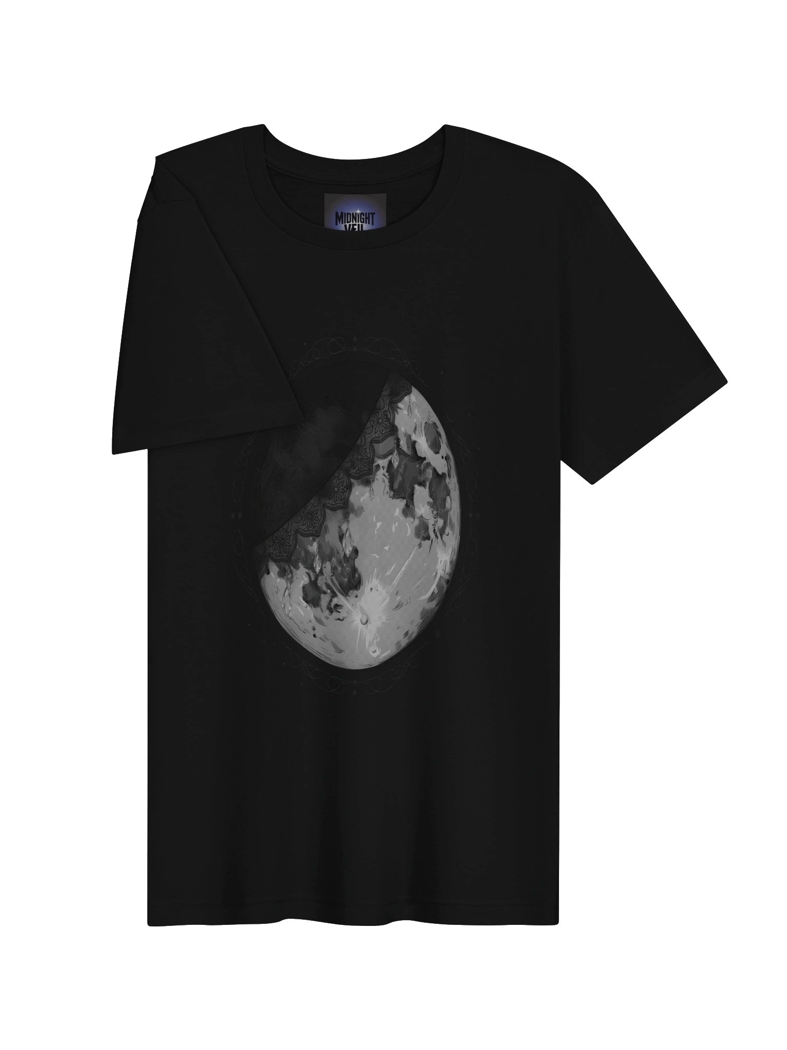 Ornate Moon & Lace Gothic Tee product image (24)