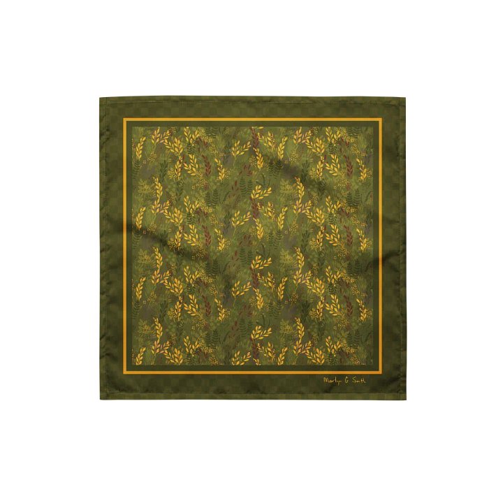 “Moving Meadows” Bandana in Green product image (1)