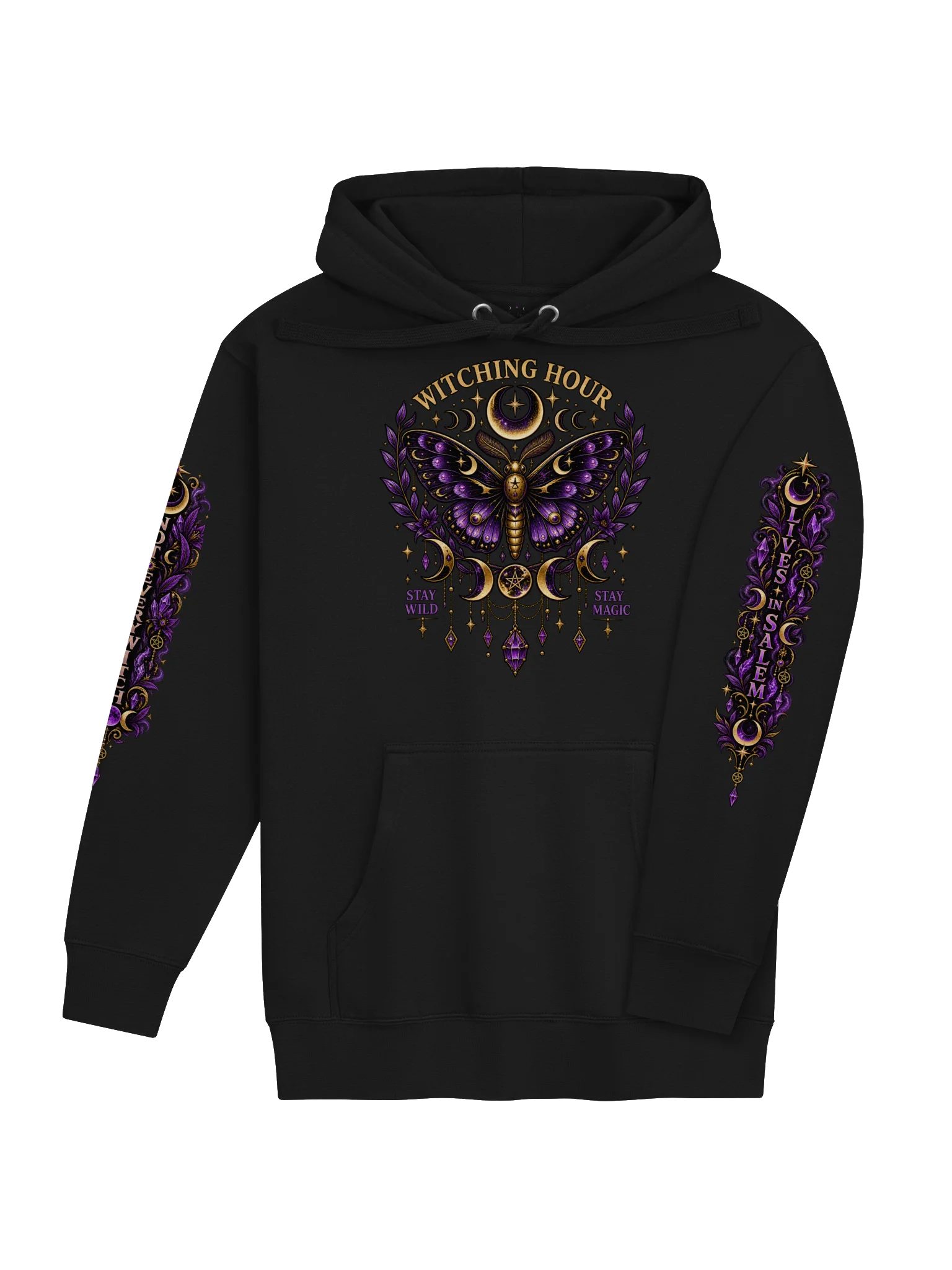 Witching Hour | Stay Wild, Stay Magic Hoodie product image (4)