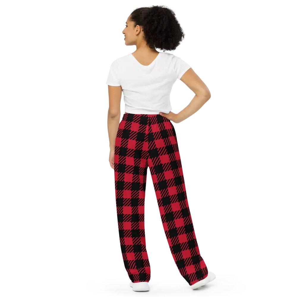 Blank & Red Wide-Leg Pants product image (5)