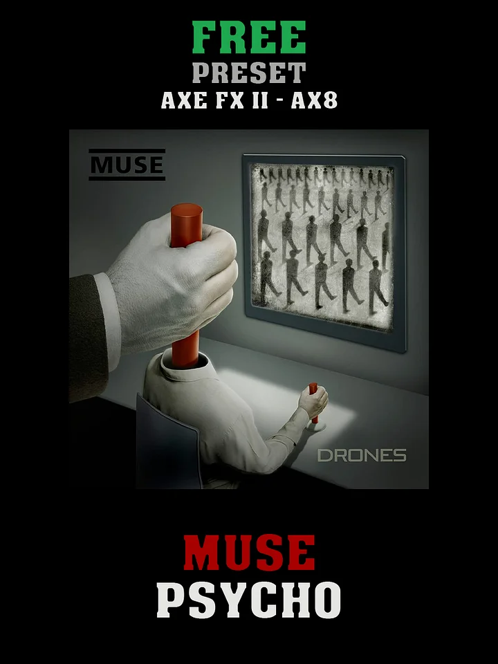 Muse - Psycho | Free Preset | Axe FX II - AX8 product image (1)