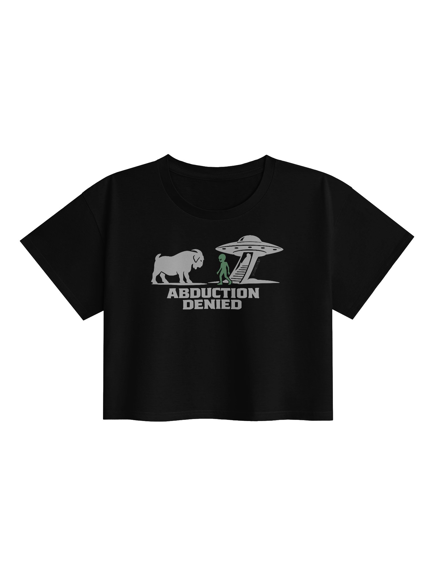 ROUND 42: ABDUCTION DENIED CROP TOP product image (1)