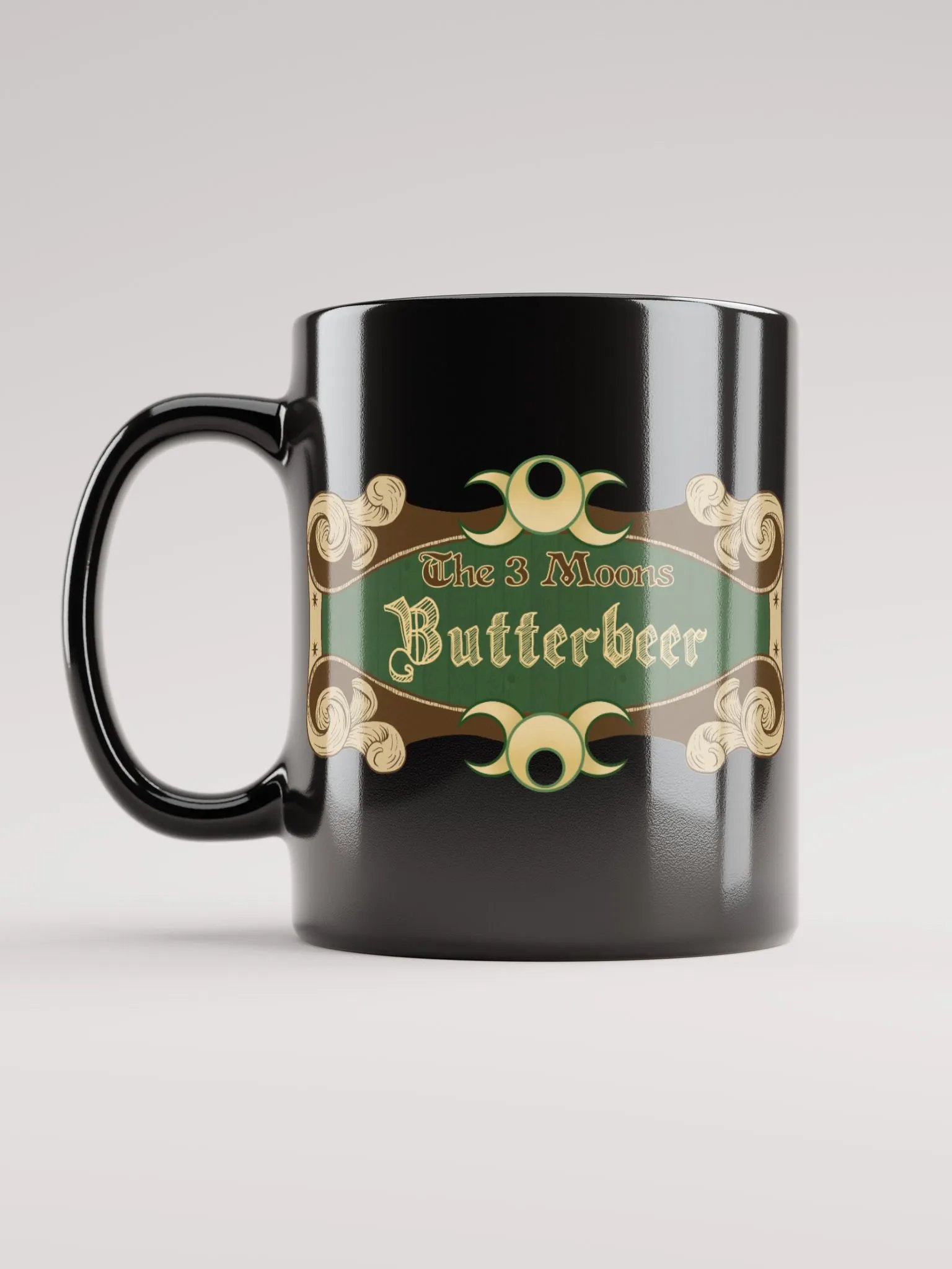 The 3 Moons Butterbeer Black Mug product image (1)