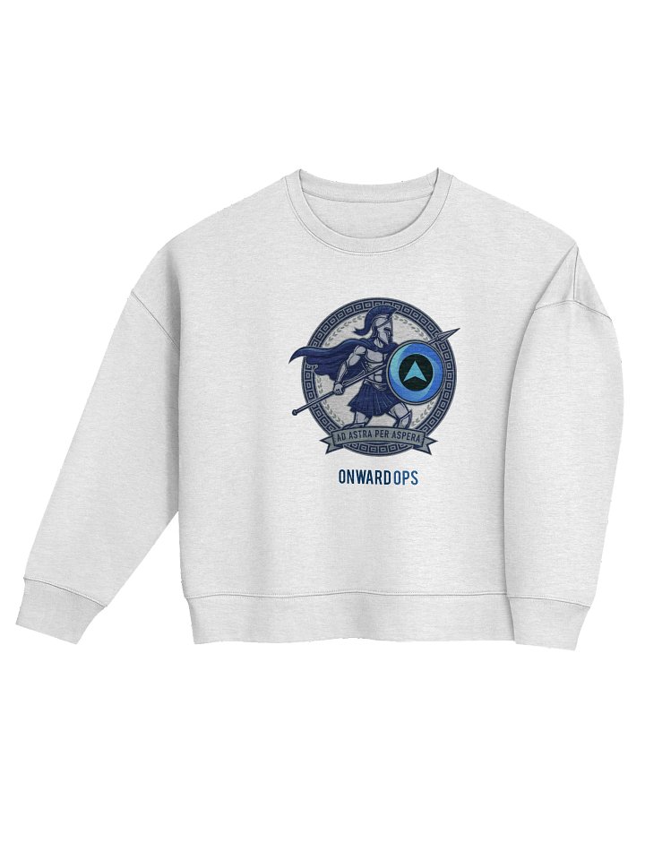 Onward Ops Women's Warrior Organic Stanley/Stella Sweatshirt (Printed) product image (2)