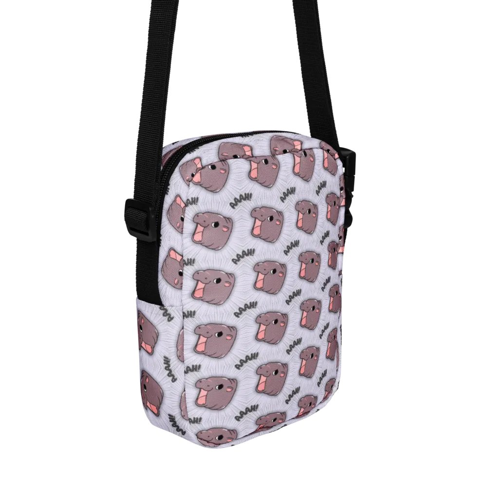 MOODENG'S PURPLE AAAH! UTILITY CROSSBODY BAG! product image (2)