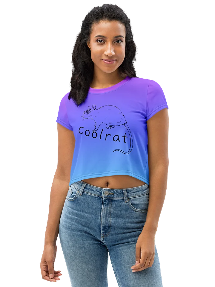 Cool Rat crop tee product image (1)