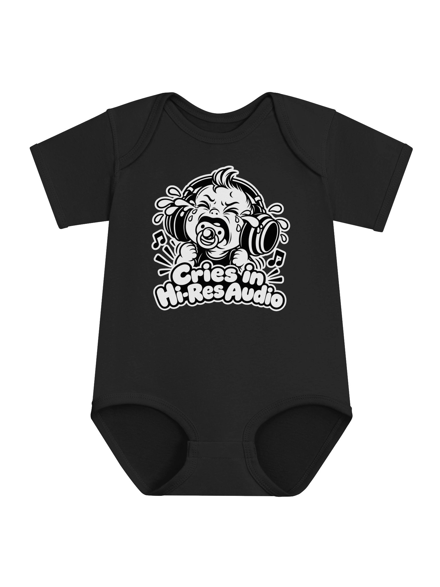 Cries in Hi-Res Audio - Baby Bodysuit product image (1)