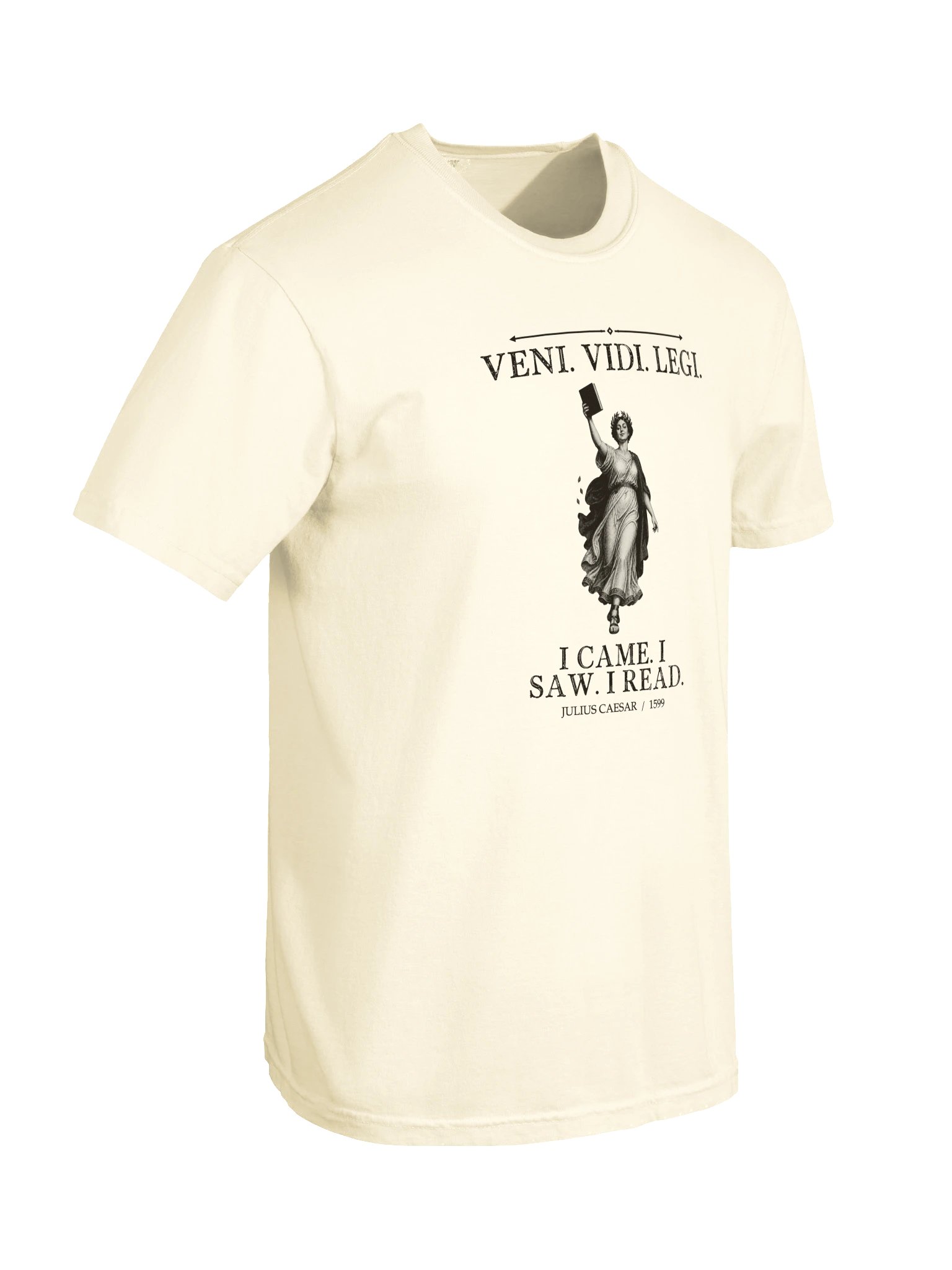 Veni Vidi Legi -- Julius Caesar Tee (Light) product image (21)
