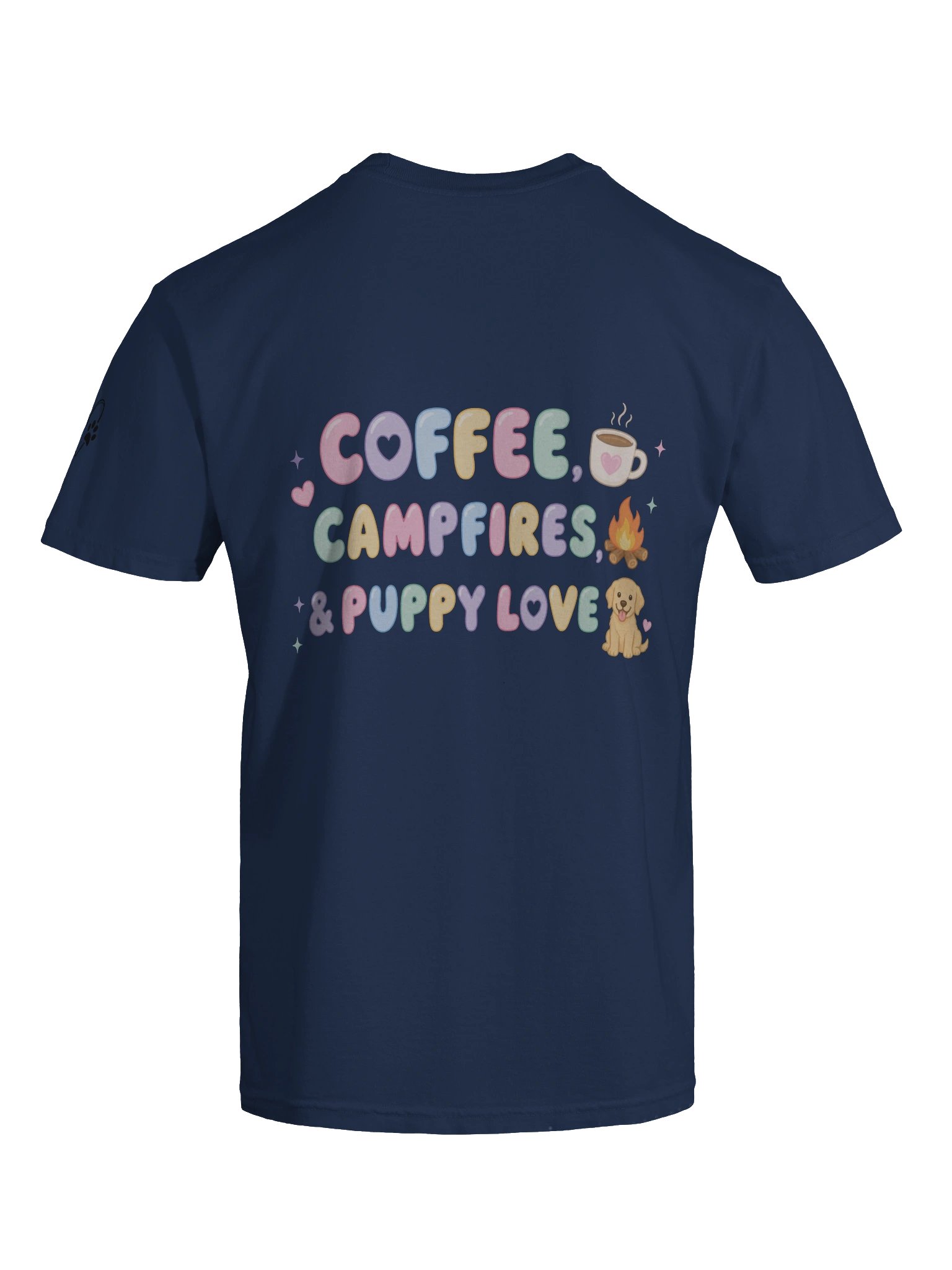 Coffee, Campfires & Dog Mom Things Tee 🐾☕🏕️ product image (55)