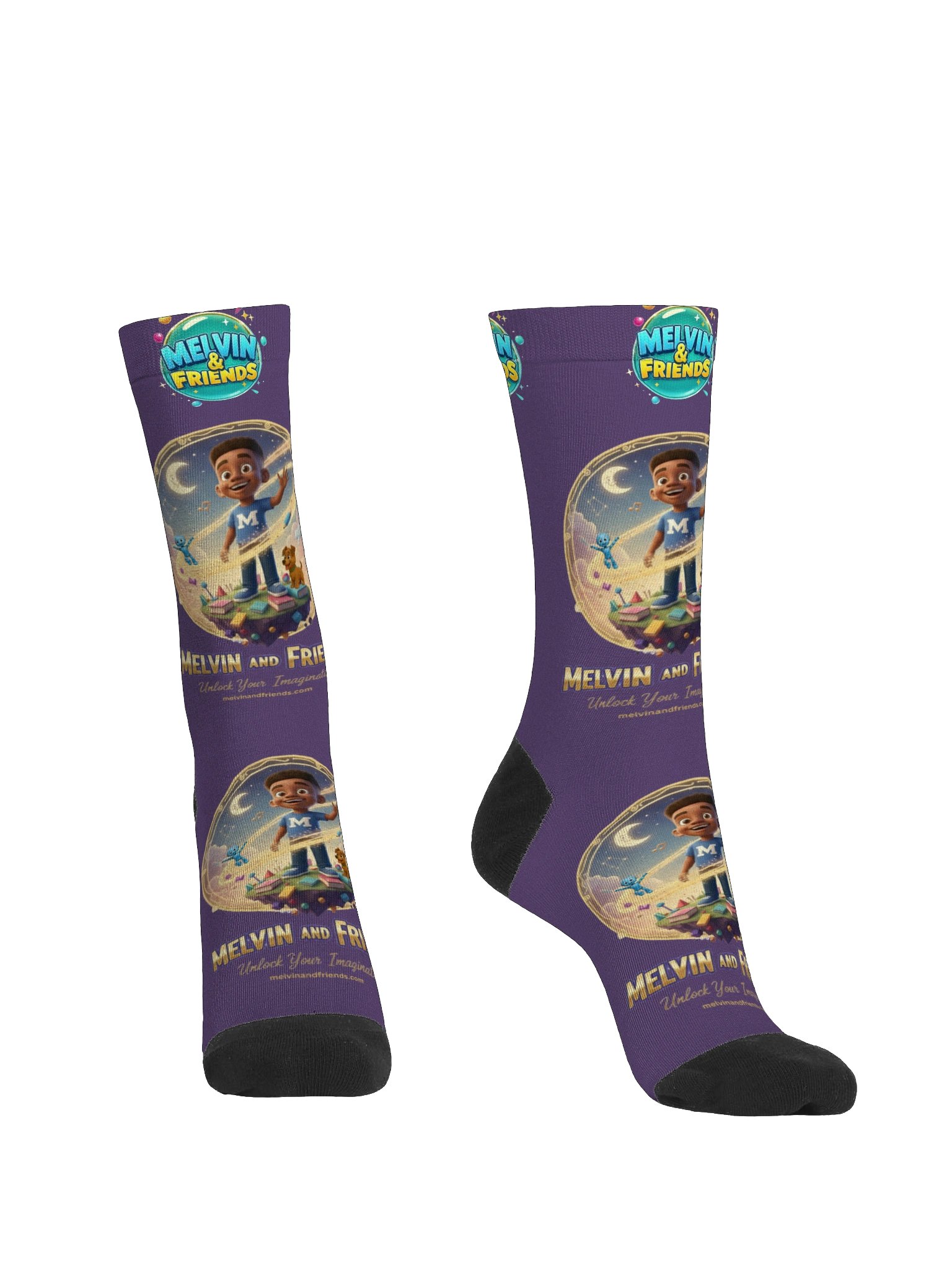 Melvin & Friends “Unlock Your Imagination” Socks product image (2)