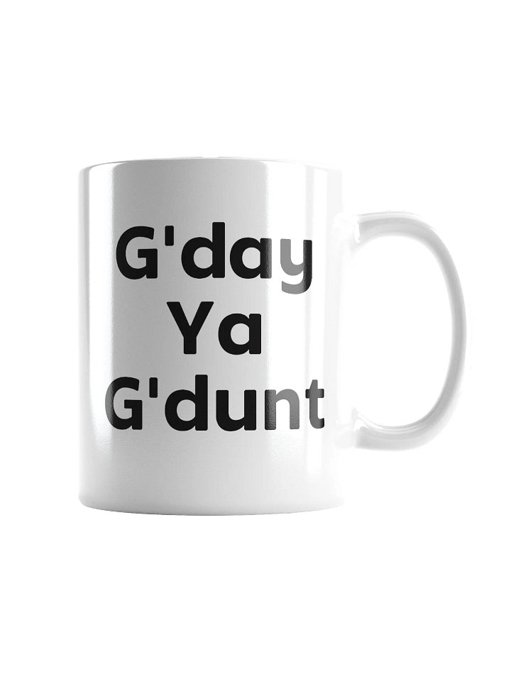 G'day Ya G'dunt - Glossy White Mug product image (1)