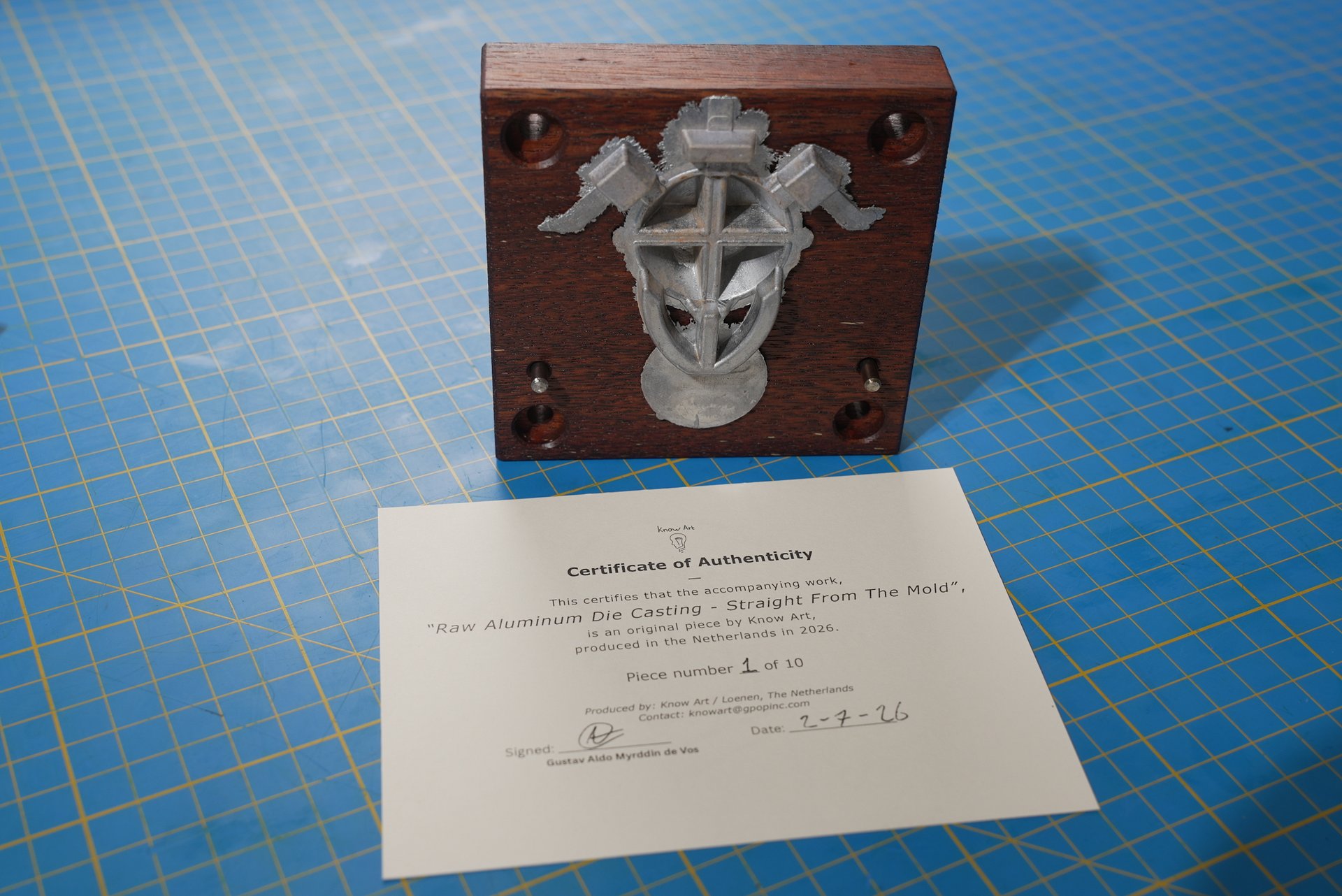 Raw Aluminum Die Casting - Straight From The Mold product image (2)