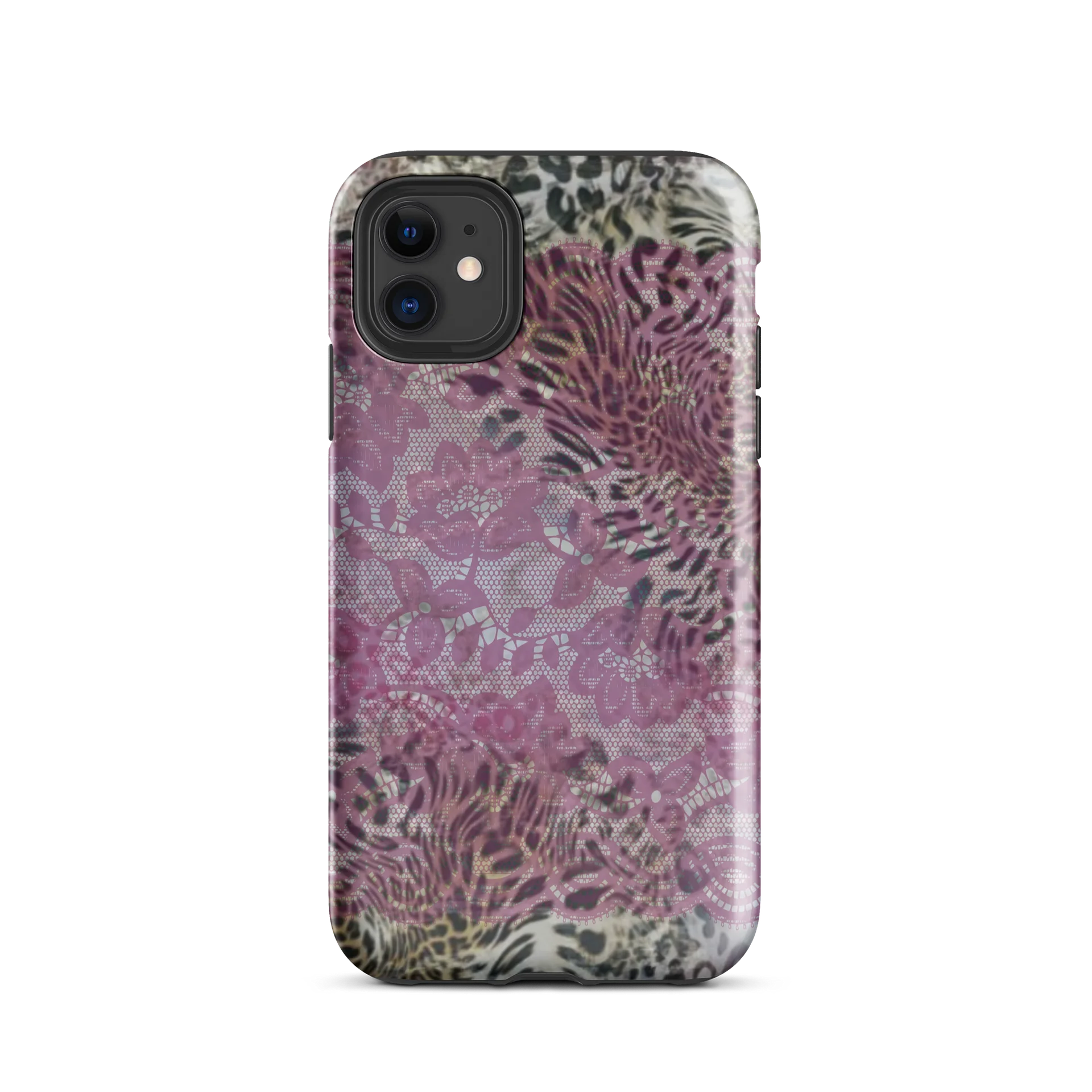 lace animal print i phone case product image (2)